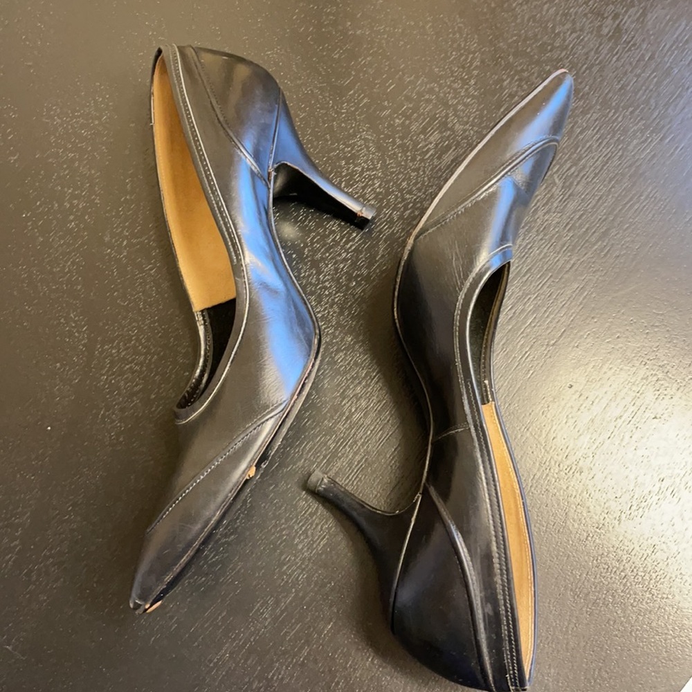 Vintage Tweedies leather pumps - Picture 6 of 7